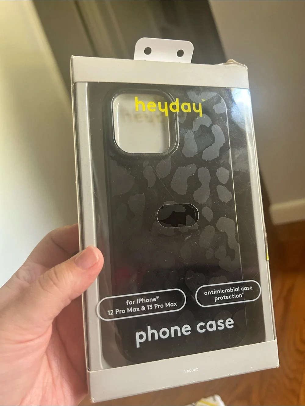 heyday Black Leopard Print iPhone 12/13 Pro Max Case